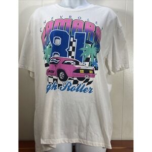 Chevrolet‎ Camaro 81 High Roller Tee GM Official Licensed Size XXXL Z-28 Neon